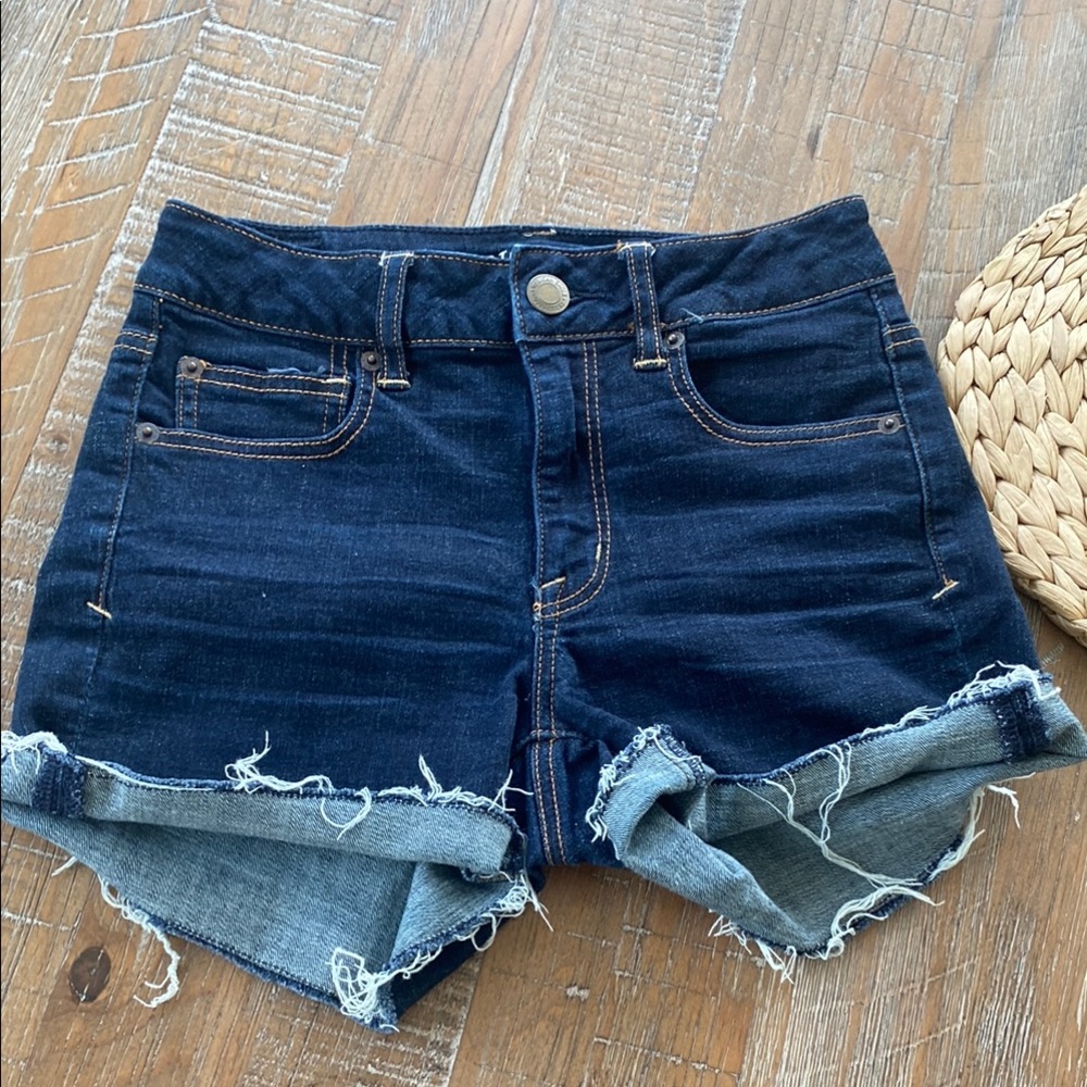 American Eagle Outfitters Hi-Rise Blue Denim Jeans